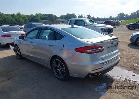 2019 Ford Fusion Titanium from USA, damaged, VIN 3FA6P0D92KR184848